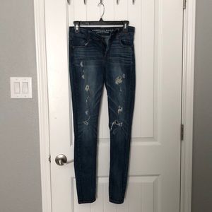 American Eagle Distressed Skinny Jeans